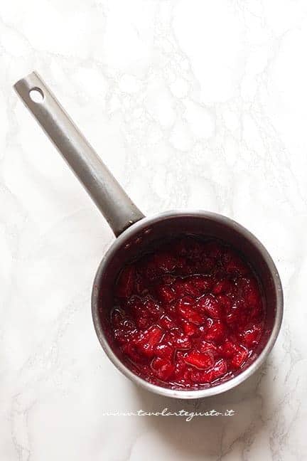 Composta di fragole - Ricetta Rotolo alle fragole