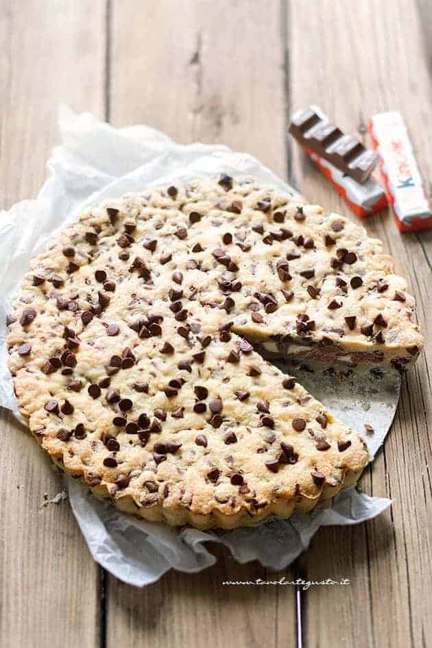 Crostata cookies - Ricetta Crostata cookies (facile e veloce)