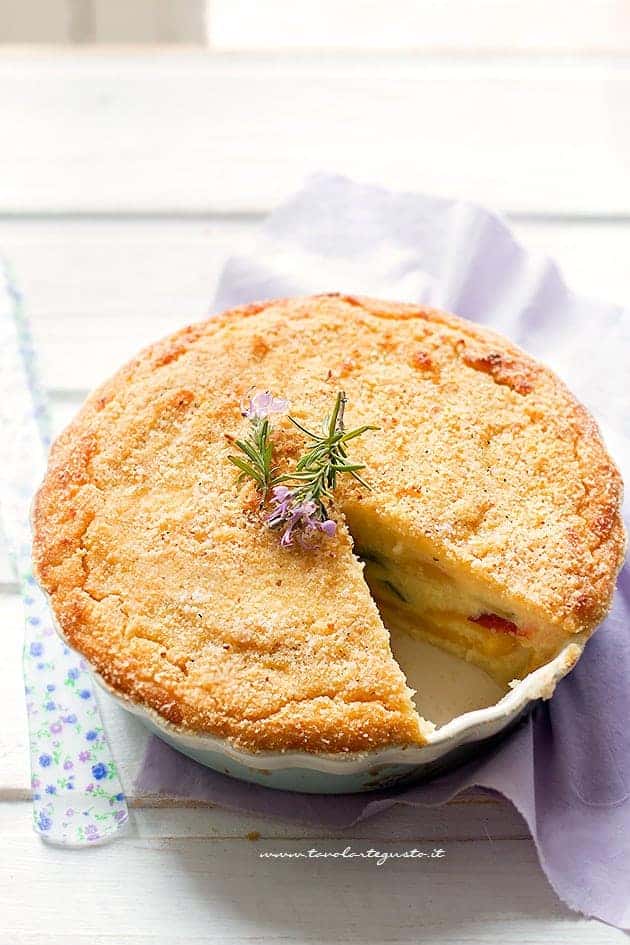 Gateau di verdure - Ricetta Gateau di patate vegetariano