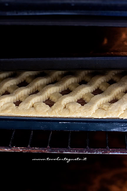 Cottura perfetta per un cuore cremoso - Ricetta Crostata alla nutella