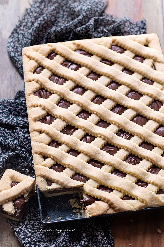 Crostata alla nutella morbida e cremosa - Ricetta Crostata alla nutella