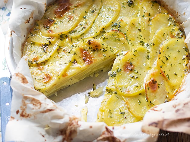 Frittata di patate - Ricetta Frittata di patate-