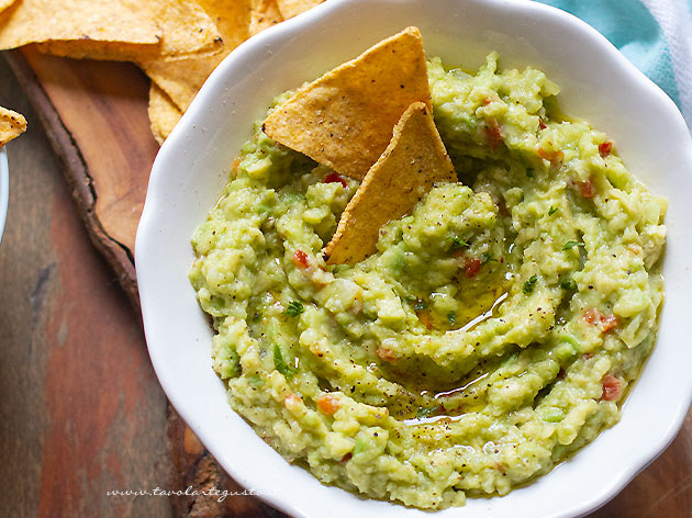 Guacamole - Ricetta Salsa Guacamole- - Ricetta di Tavolartegusto