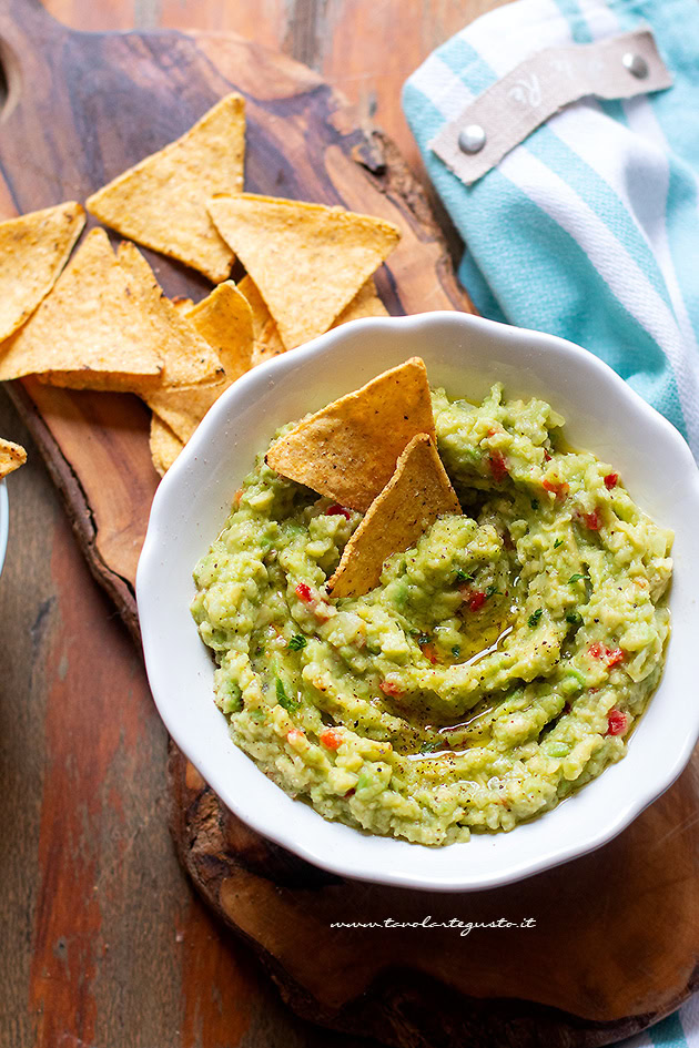 Guacamole - Ricetta Salsa Guacamole - Ricetta di Tavolartegusto