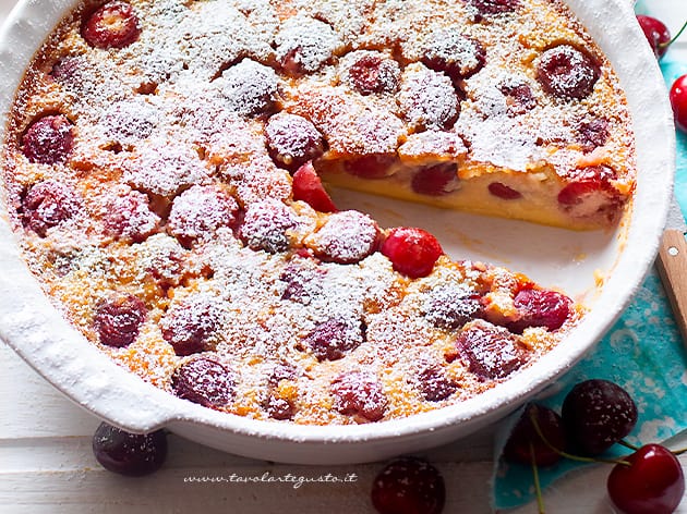 Clafoutis di ciliegie - Ricetta Clafoutis-