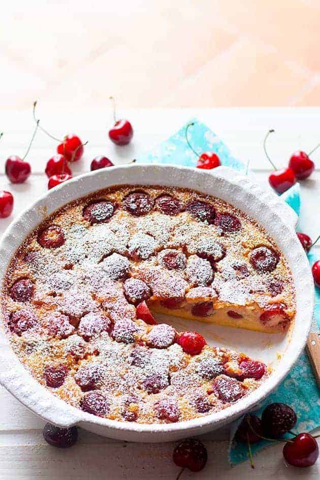 Clafoutis di ciliegie - Ricetta Clafoutis