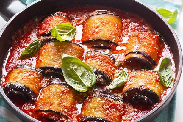 Involtini di Melanzane e mozzarella - Involtini di Melanzane - Ricetta di Tavolartegusto