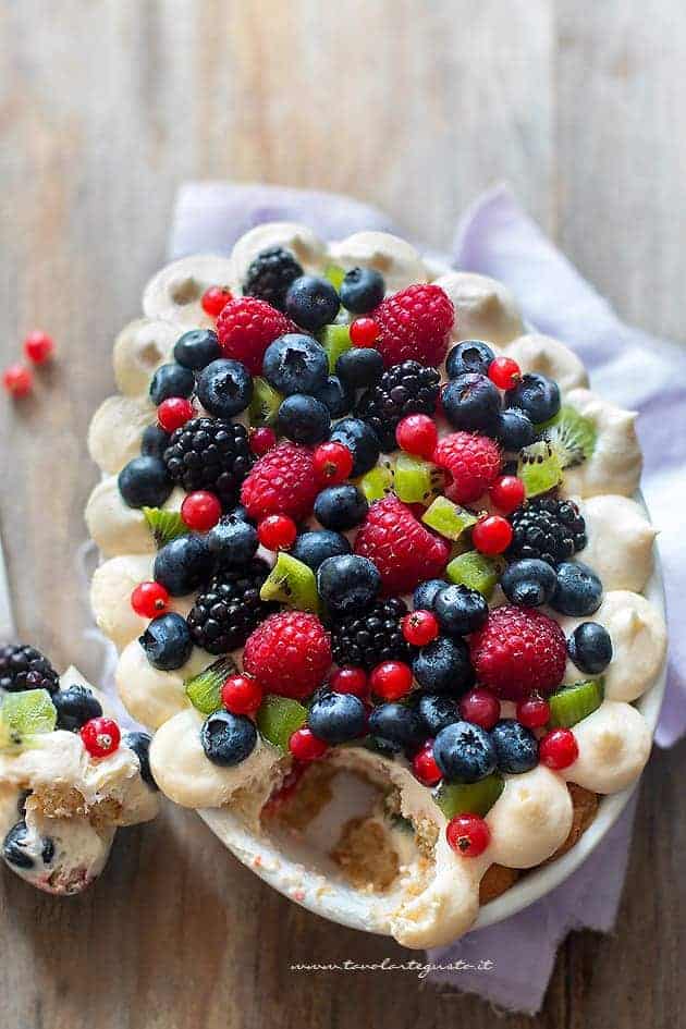 Tiramisù alla frutta - Ricetta Tiramisù alla frutta estivo