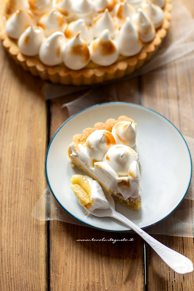 fetta di lemon meringue pie - Ricetta Lemon meringue pie