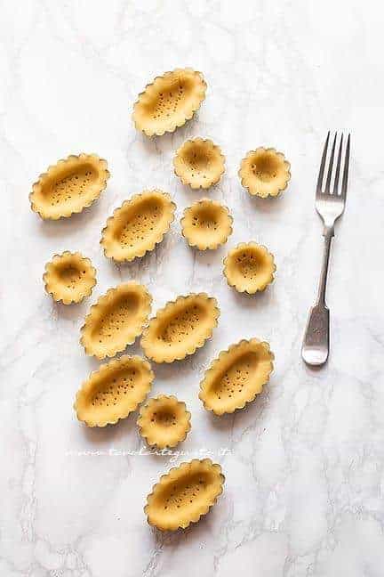Gusci di pasta frolla salata - Ricetta Cestini salati