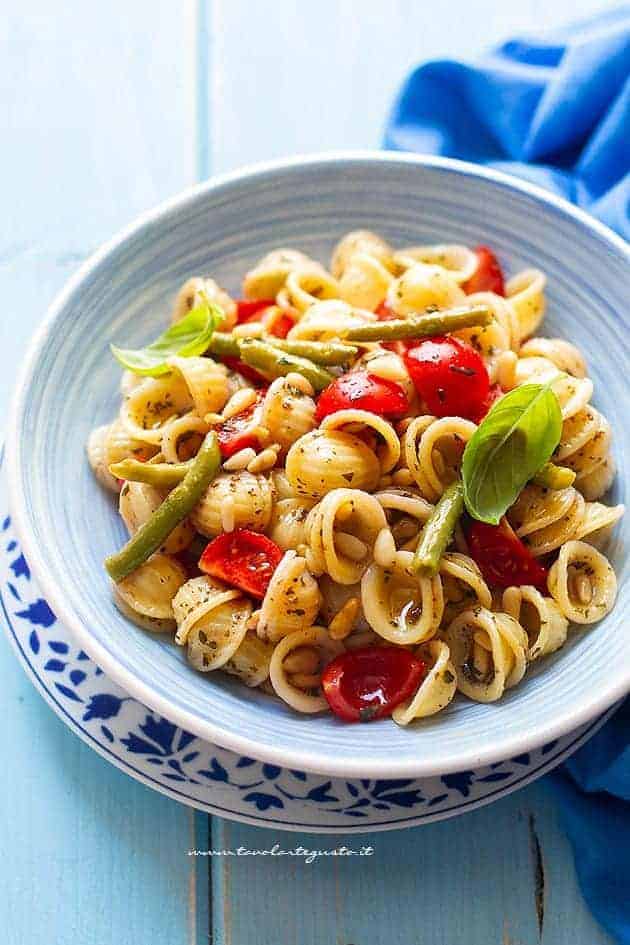 Insalata di orecchiette - Ricetta Insalata di orecchiette - Ricetta di Tavolartegusto