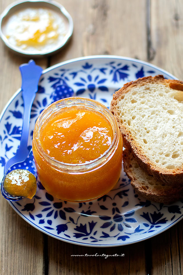 Marmellata di pesche (Confettura di pesche) - Ricetta passo passo Marmellata di pesche