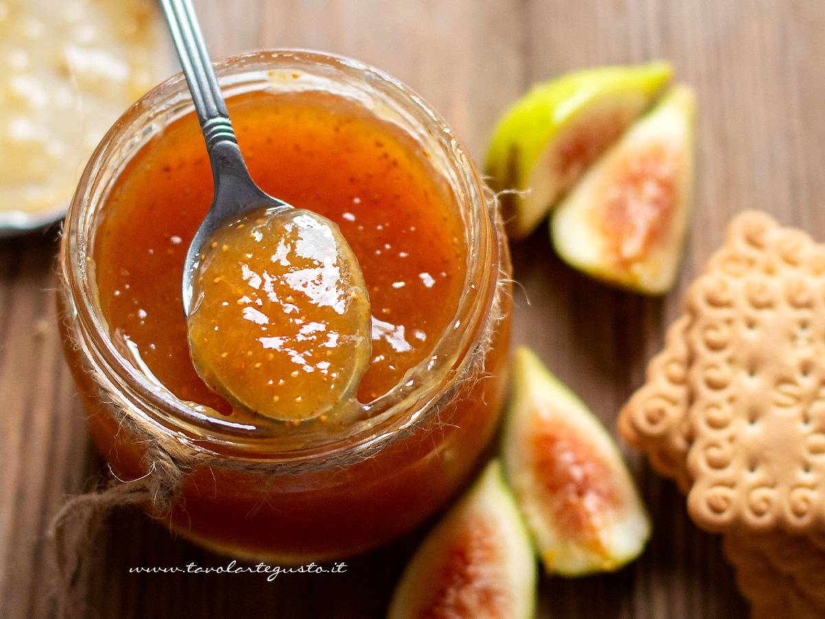 Marmellata di fichi (Confettura di fichi) - Ricetta Marmellata di fichi
