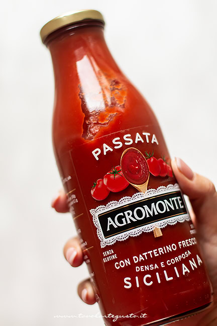 passata di pomodoro agromonte - Ricetta Riso al forno