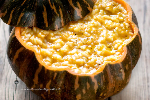risotto nella zucca