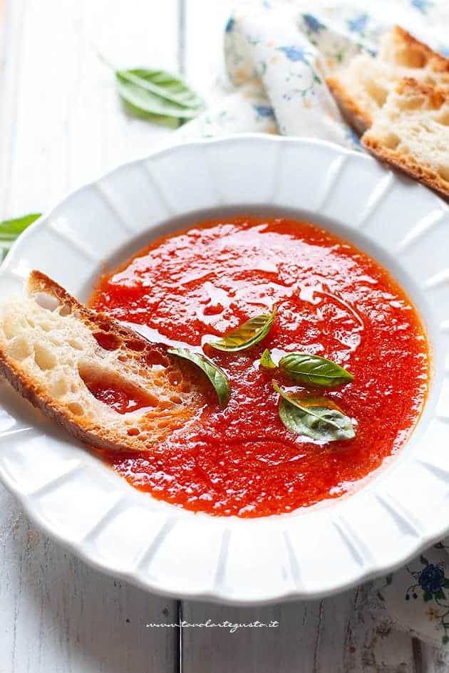 Zuppa Di Pomodoro Vellutata Saporita E Light Ricetta In 10 Minuti