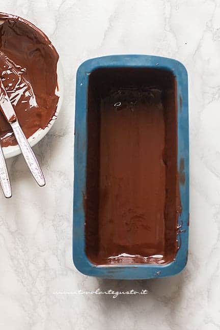 Guscio di cioccolato fondente - Ricetta Torrone al pistacchio