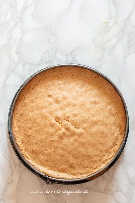 Torta margherita appena sfornata - Ricetta Torta margherita