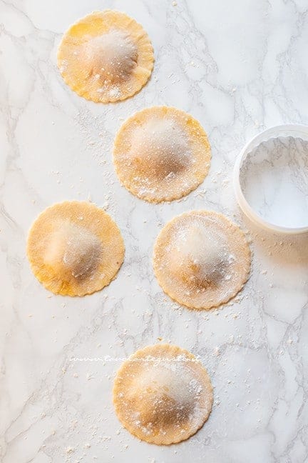 Tortelli di zucca pronti da cuocere - Ricetta Tortelli di zucca