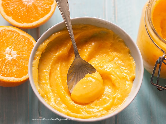 Orange curd - crema all'arancia - Ricetta Crema all'arancia-