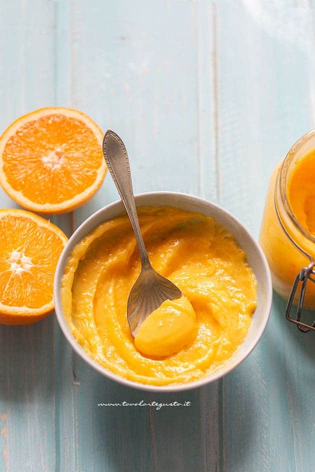 Orange curd - crema all'arancia - Ricetta Crema all'arancia
