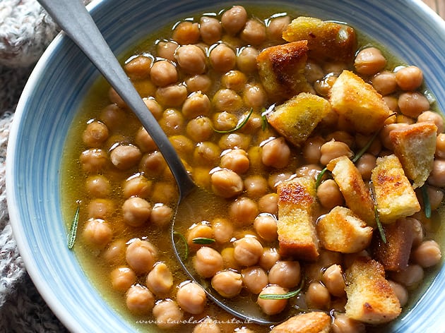 Zuppa di ceci - Ricetta Zuppa di ceci- - Ricetta di Tavolartegusto