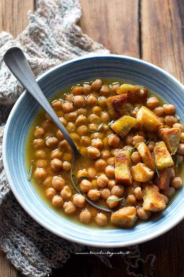 Zuppa di ceci - Ricetta Zuppa di ceci