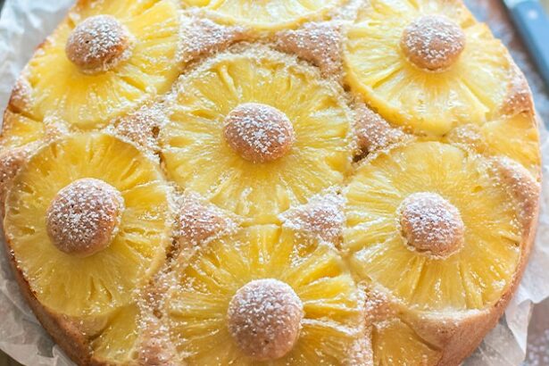 Torta all'ananas - Ricetta Torta all'ananas-