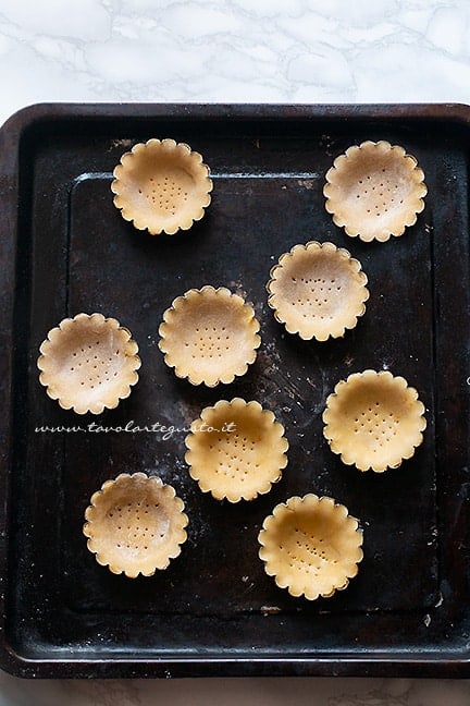 come fare i cestini di pasta frolla. - Ricetta Cestini agli agrumi - Ricetta di Tavolartegusto