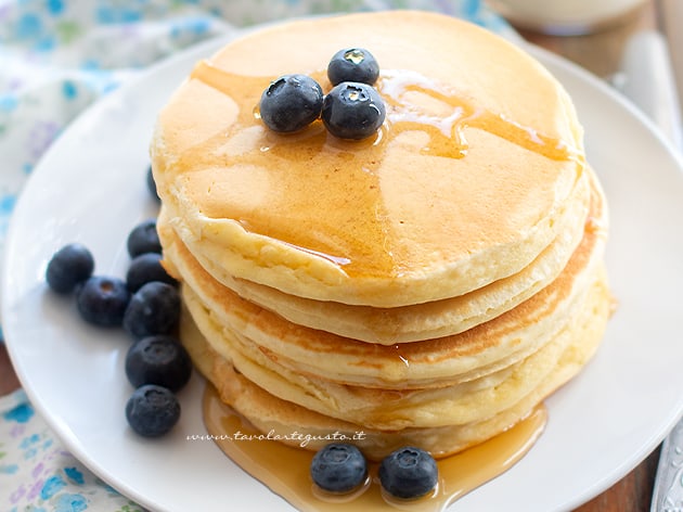 Pancake - Ricetta Pancake- - Ricetta di Tavolartegusto