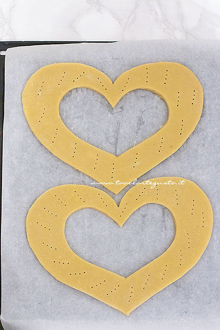 cuocere le forme -Ricetta Cream Tart