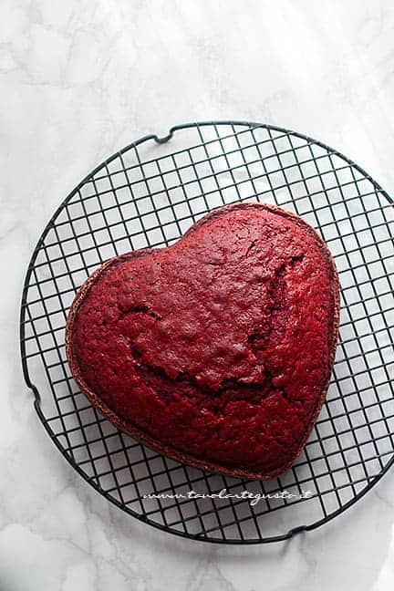 cuore red velvet - Ricetta Cuore Red Velvet