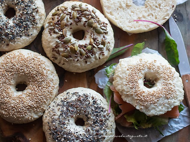 Bagel (Bagels) - Ricetta Bagel-