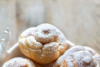 Bignè di san giuseppe al forno