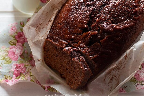 Plumcake al cacao