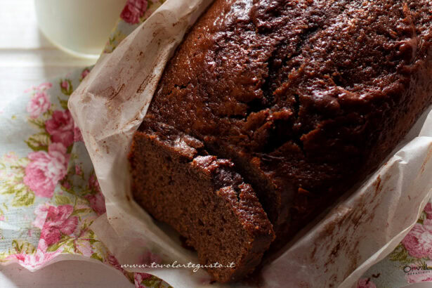 Plumcake al cacao soffice con yogurt - Ricetta plumcake al cacao