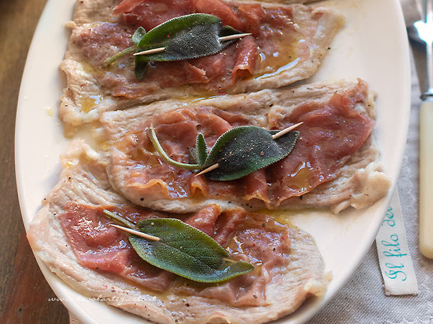 Saltimbocca alla romana - Ricetta Saltimbocca alla romana- - Ricetta di Tavolartegusto