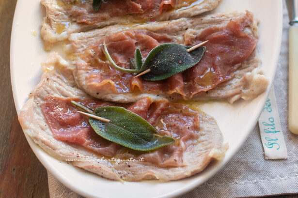 Saltimbocca alla romana - Ricetta Saltimbocca alla romana