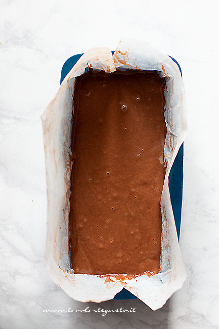 cottura plumcake al cacao