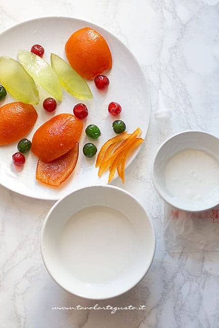 glassa per cassata - Ricetta Cassata siciliana