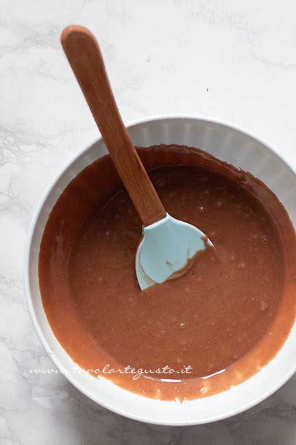 impasto plumcake al cacao