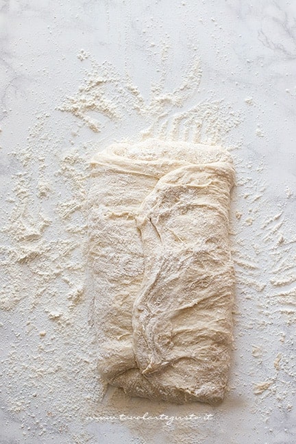 pieghe alla focaccia - Ricetta Focaccia