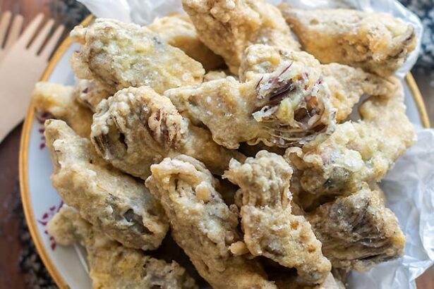 Carciofi fritti - Ricetta Carciofi fritti (dorati e croccanti)- - Ricetta di Tavolartegusto