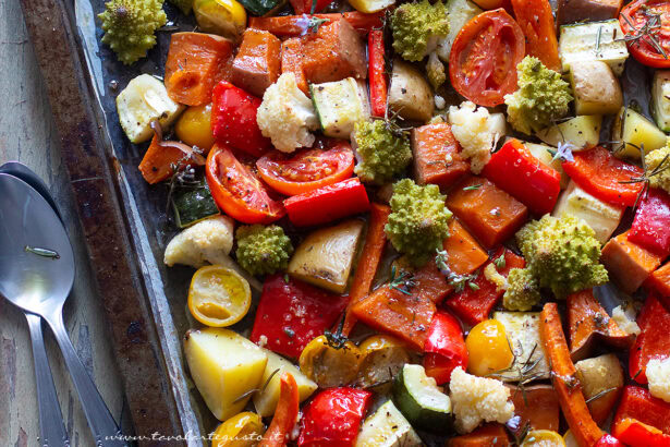 Verdure al forno - Ricetta Verdure al forno