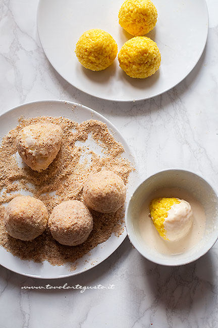 Arancini di riso : la Ricetta originale siciliana passo passo (le Arancine)