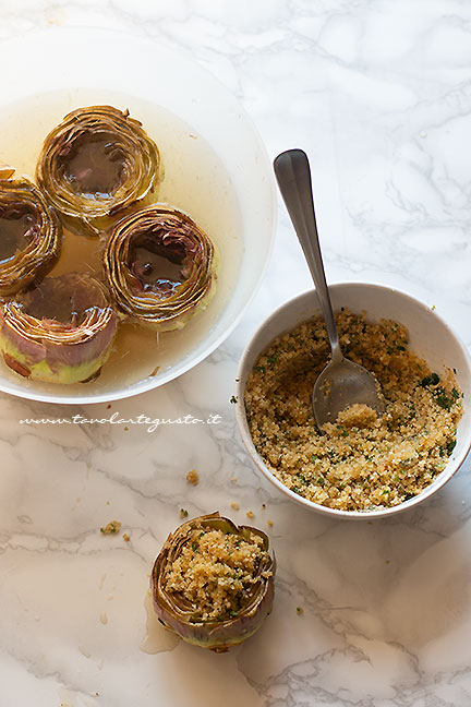 come fare i carciofi ripieni 