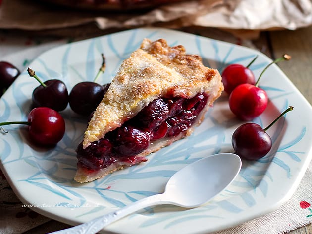 Cherry pie - Ricetta originale Cherry pie americana-