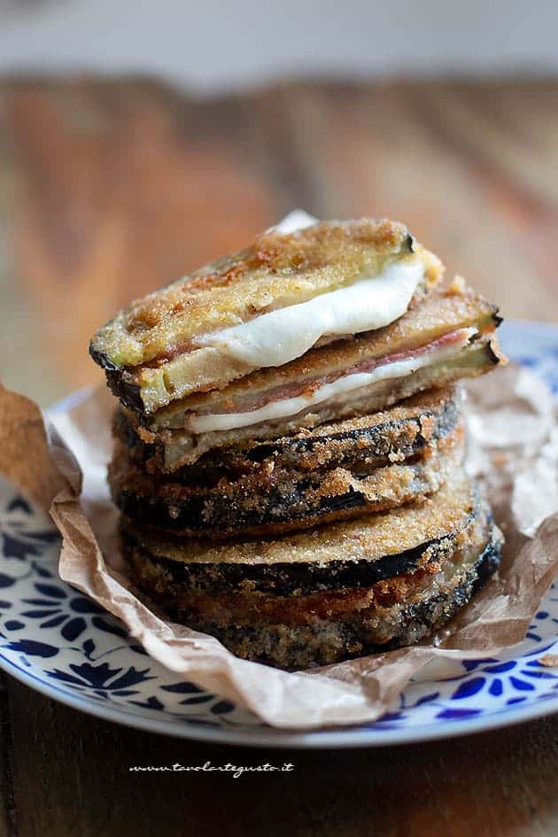 Cordon bleu di melanzane - Ricetta Cordon Bleu di melanzane