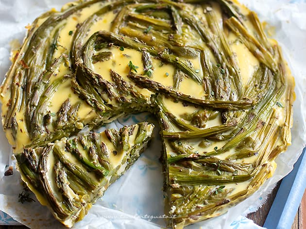 Frittata di asparagi - Ricetta Frittata di asparagi-