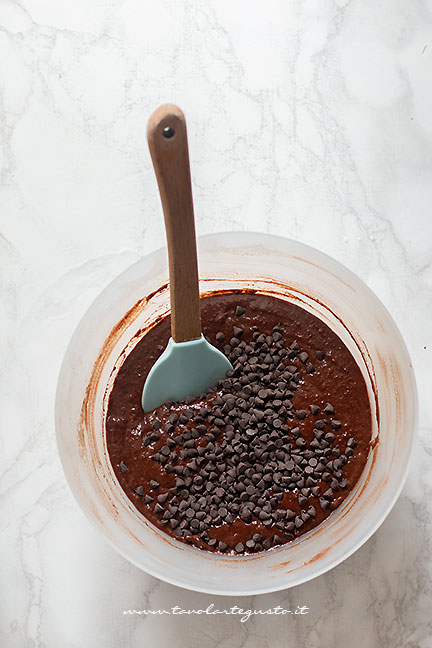 impasto torta al cioccolato senza uova